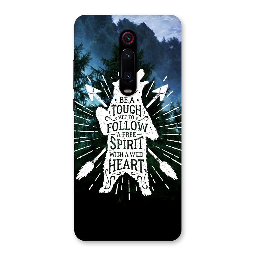 Follow Spirit Heart Back Case for Redmi K20