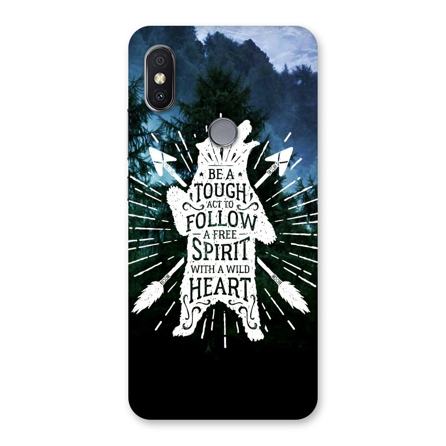 Follow Spirit Heart Back Case for Redmi Y2