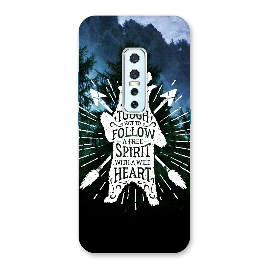 Follow Spirit Heart Back Case for Vivo V17 Pro