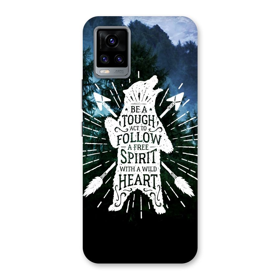 Follow Spirit Heart Back Case for Vivo V20
