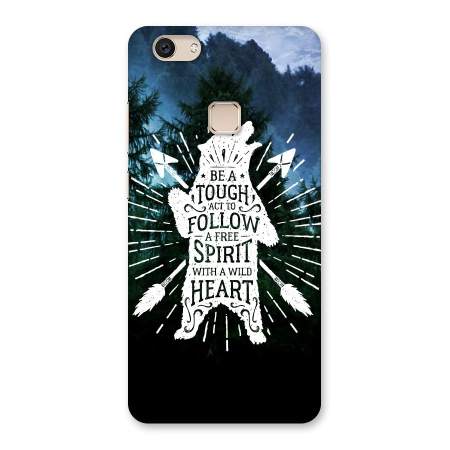 Follow Spirit Heart Back Case for Vivo V7