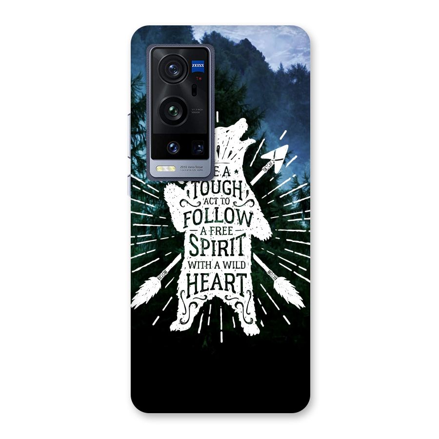 Follow Spirit Heart Back Case for Vivo X60 Pro Plus