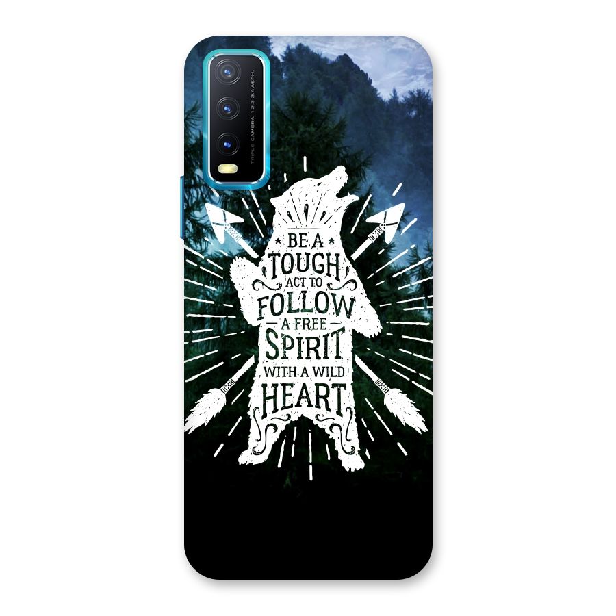 Follow Spirit Heart Back Case for Vivo Y20G