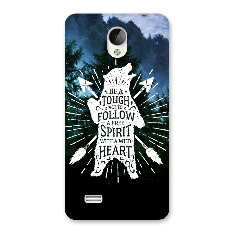 Follow Spirit Heart Back Case for Vivo Y21