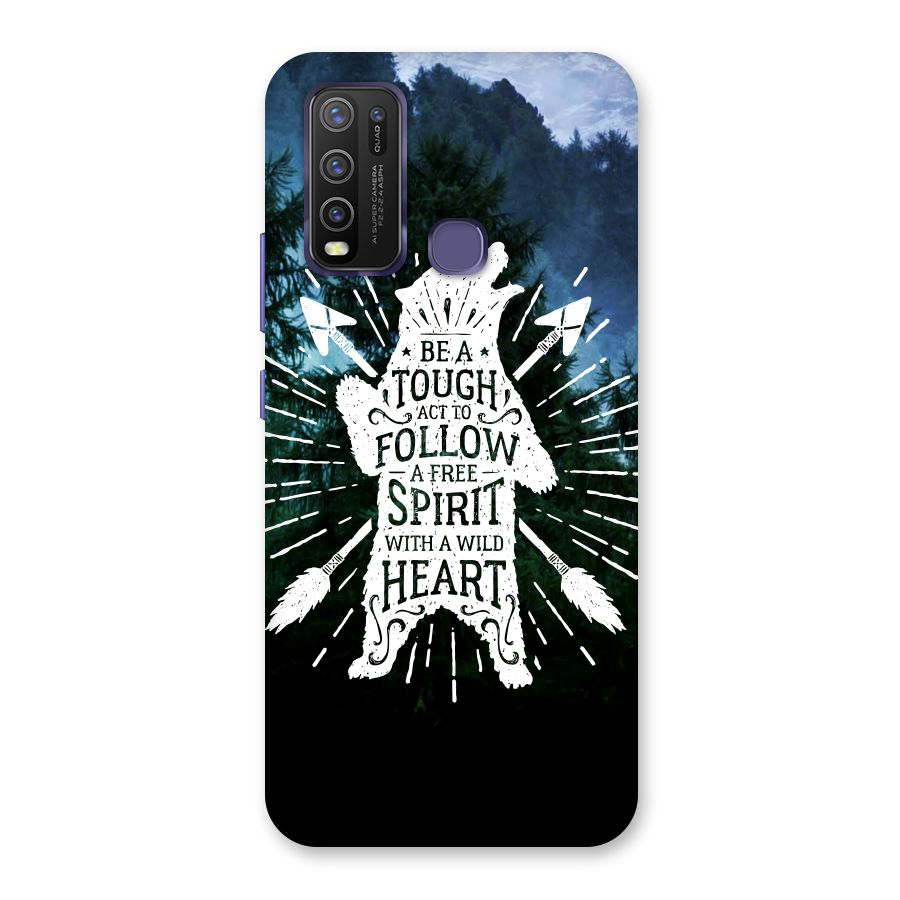 Follow Spirit Heart Back Case for Vivo Y30