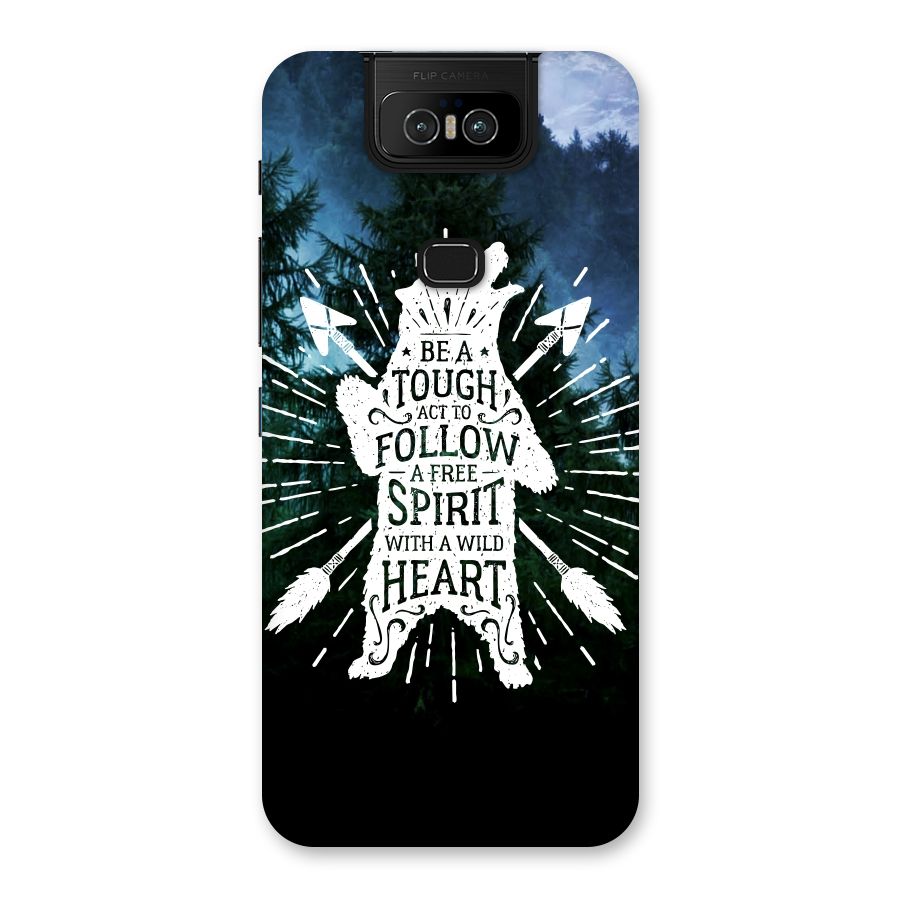 Follow Spirit Heart Back Case for Zenfone 6z