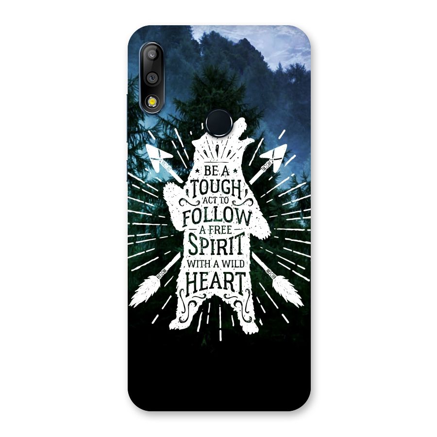 Follow Spirit Heart Back Case for Zenfone Max Pro M2