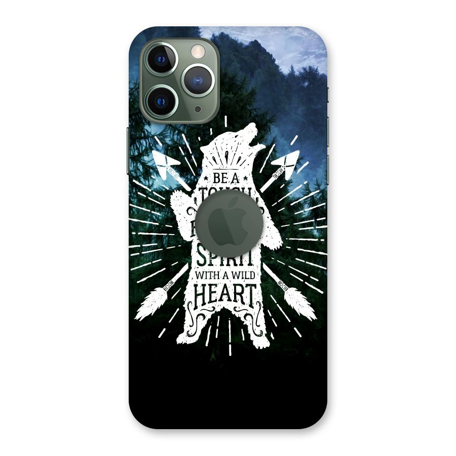 Follow Spirit Heart Back Case for iPhone 11 Pro Logo  Cut