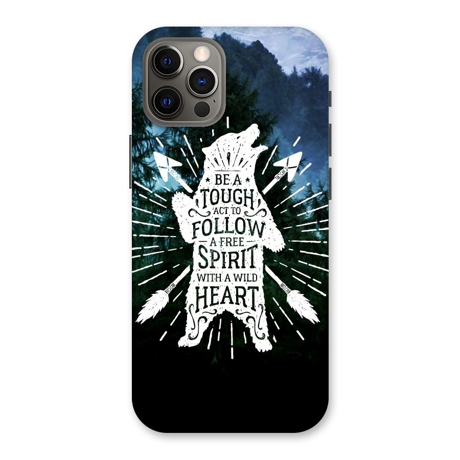 Follow Spirit Heart Back Case for iPhone 12 Pro