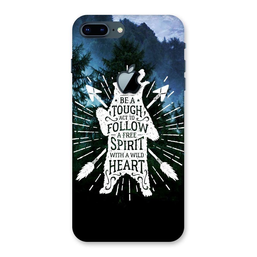 Follow Spirit Heart Back Case for iPhone 7 Plus Apple Cut
