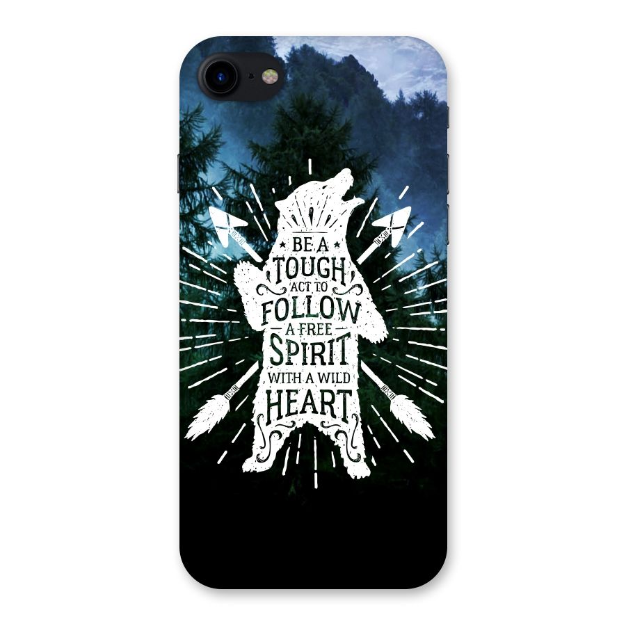 Follow Spirit Heart Back Case for iPhone SE 2020
