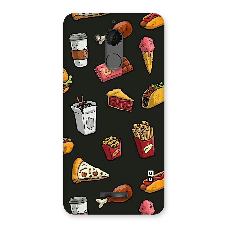 Foodie Pattern Back Case for Coolpad Note 5