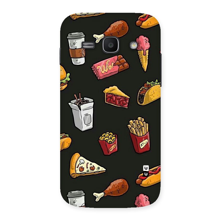 Foodie Pattern Back Case for Galaxy Ace 3