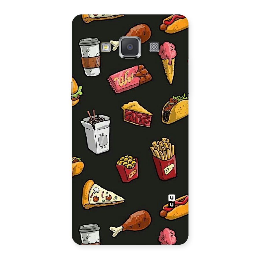 Foodie Pattern Back Case for Galaxy Grand Max