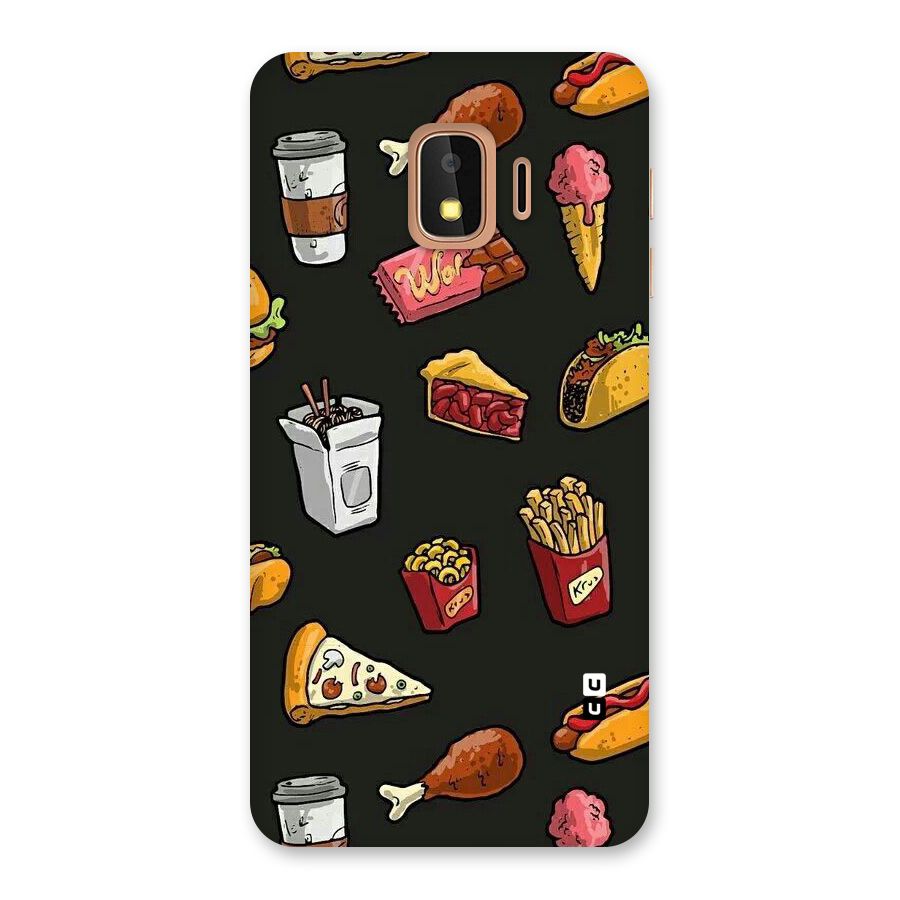 Foodie Pattern Back Case for Galaxy J2 Core