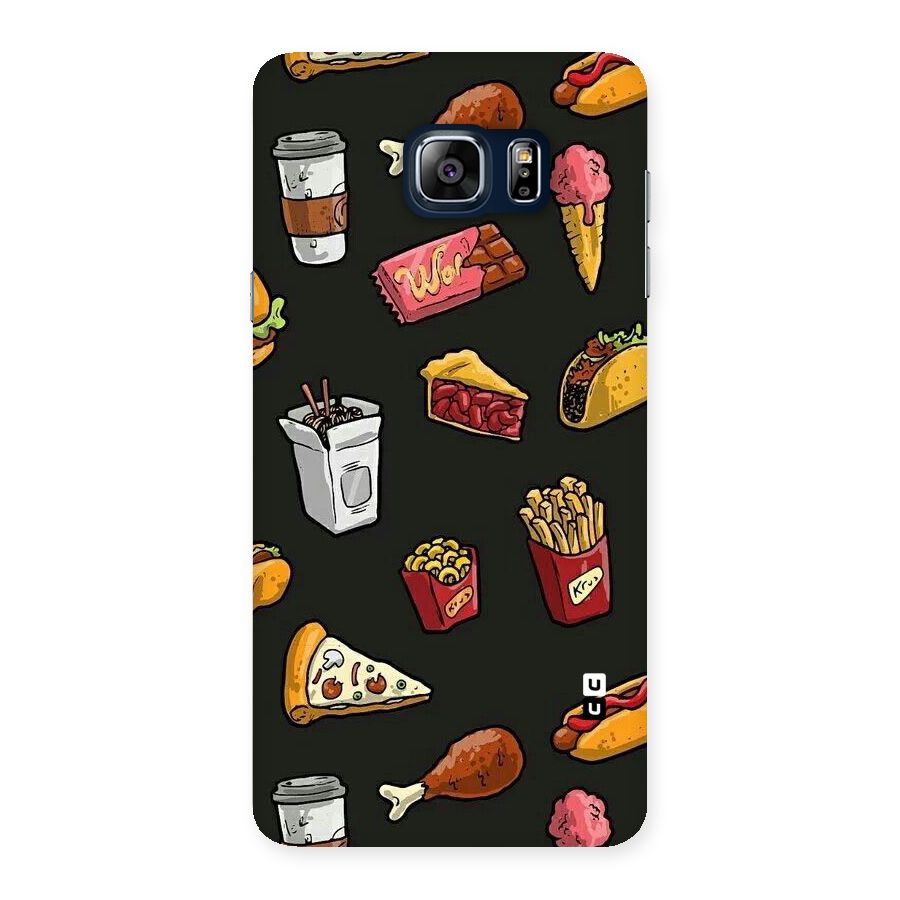 Foodie Pattern Back Case for Galaxy Note 5