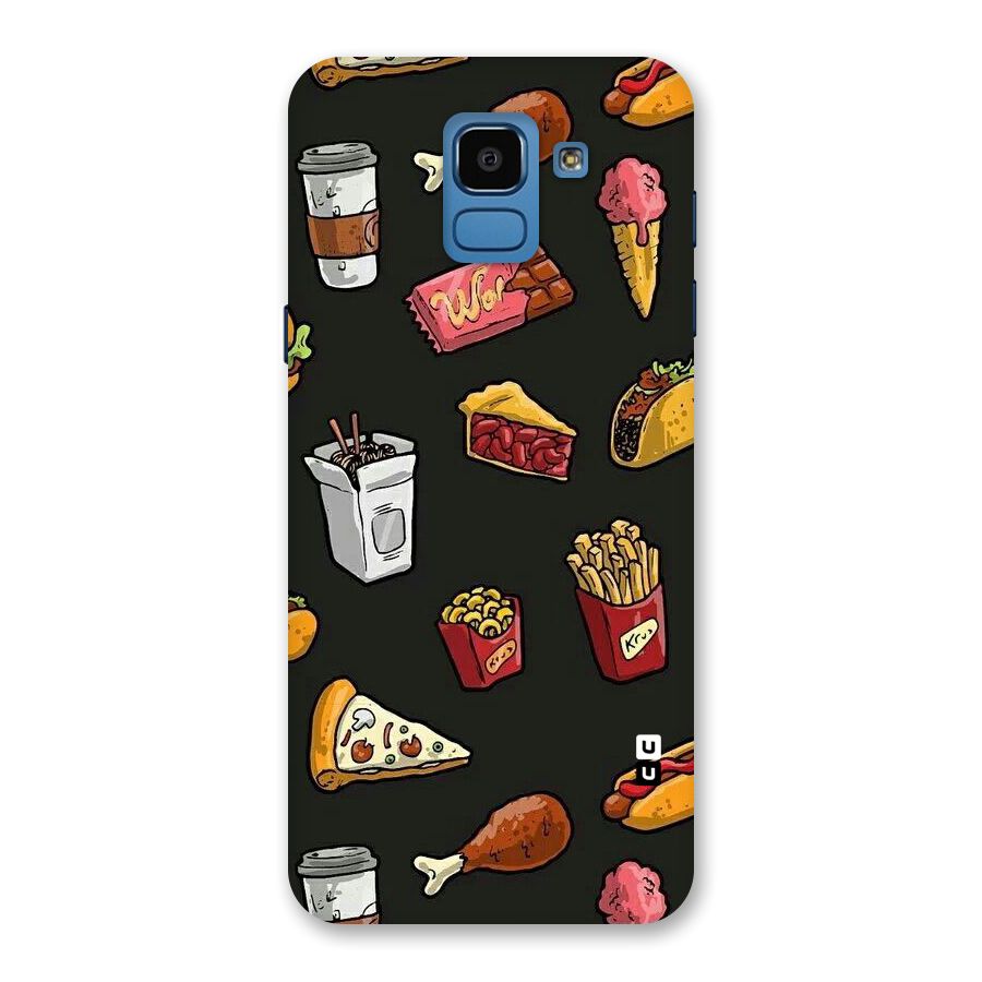 Foodie Pattern Back Case for Galaxy On6