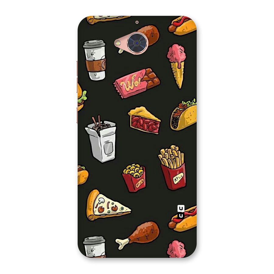 Foodie Pattern Back Case for Gionee S6 Pro