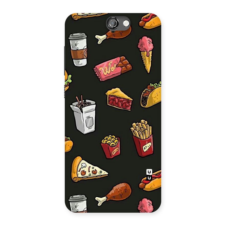 Foodie Pattern Back Case for HTC One A9