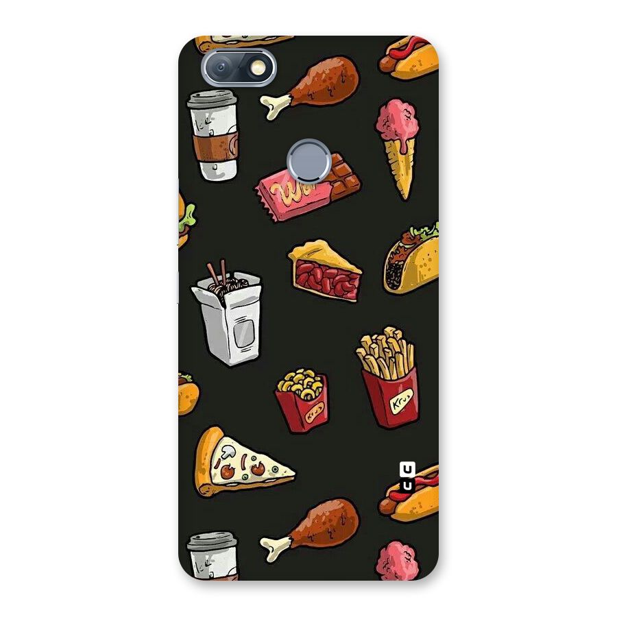 Foodie Pattern Back Case for Infinix Note 5
