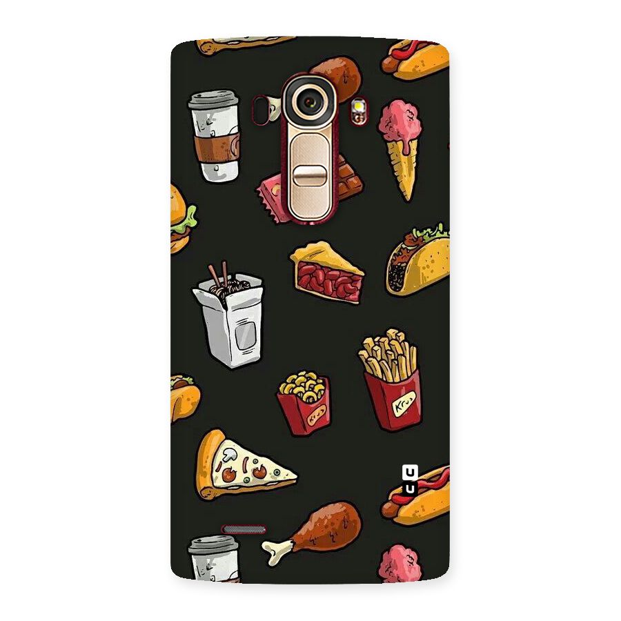 Foodie Pattern Back Case for LG G4