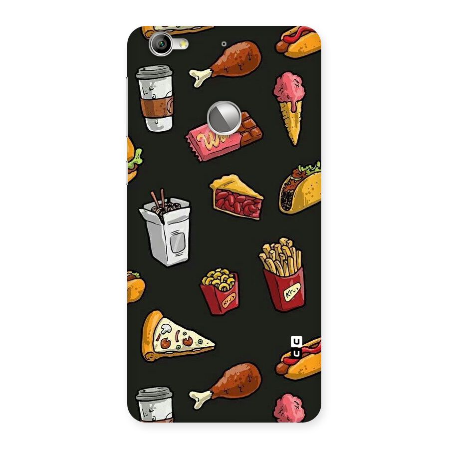 Foodie Pattern Back Case for LeTV Le 1s