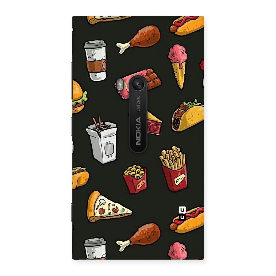 Foodie Pattern Back Case for Lumia 920