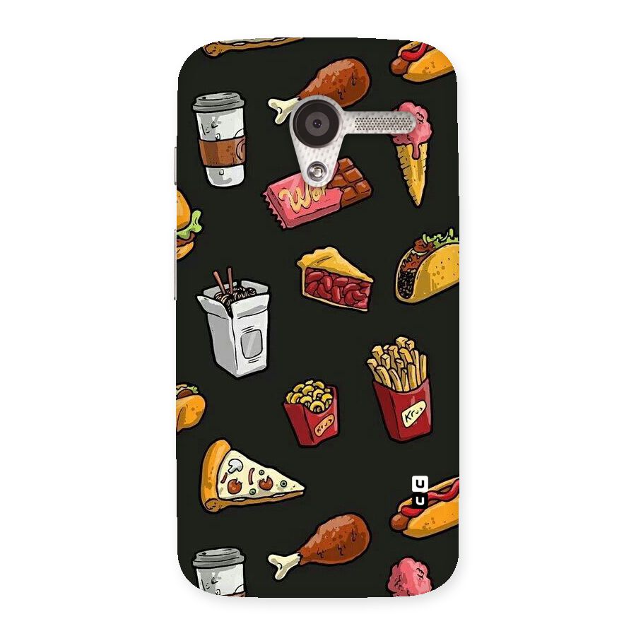 Foodie Pattern Back Case for Moto X