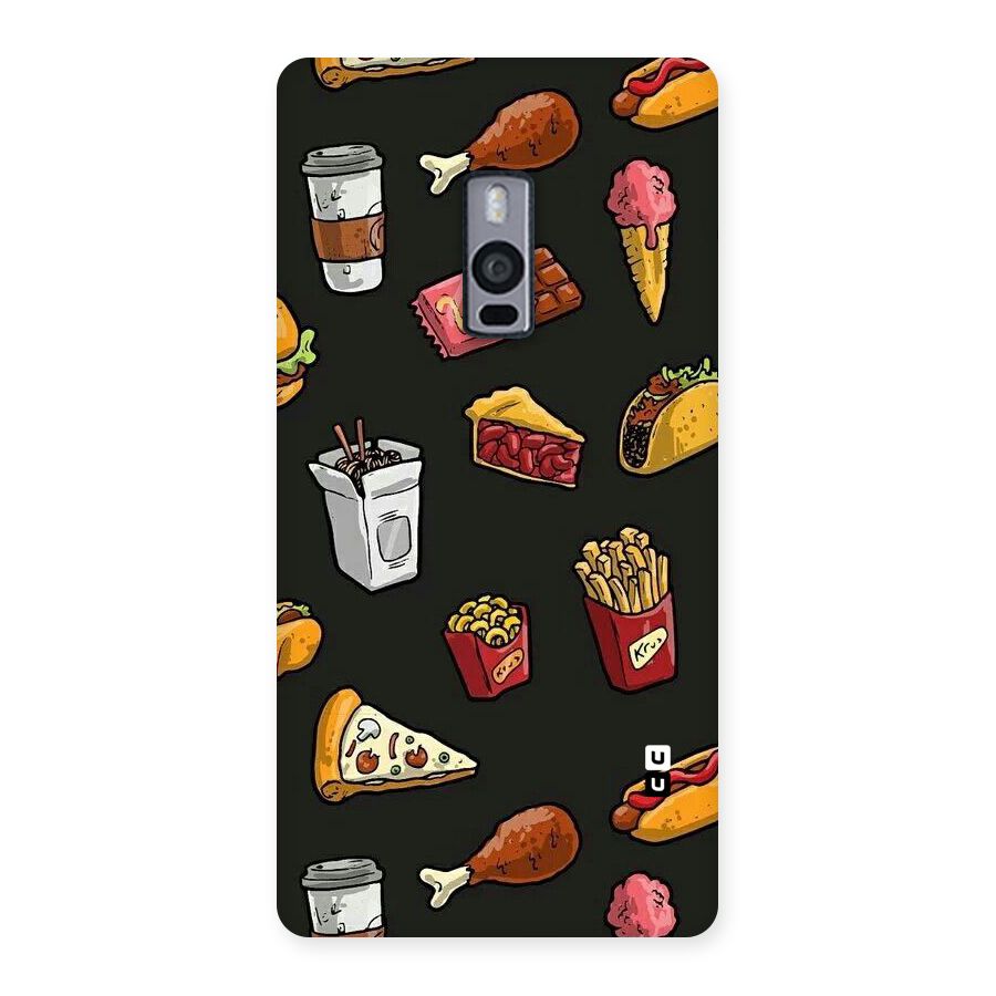Foodie Pattern Back Case for OnePlus Two