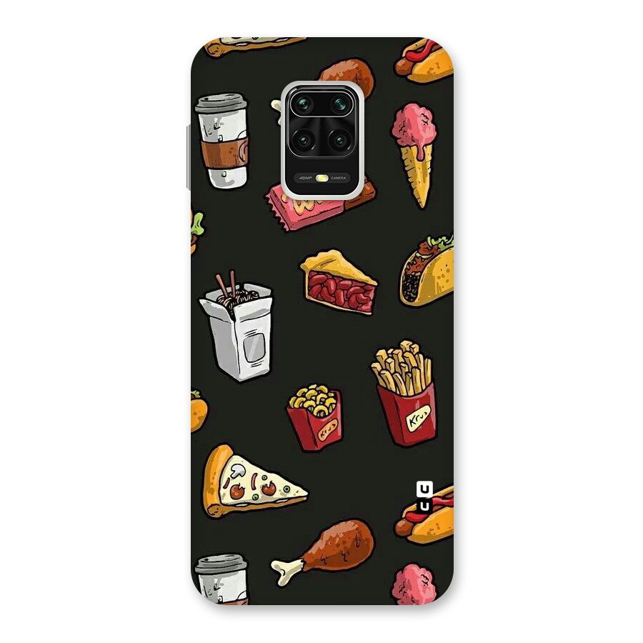 Foodie Pattern Back Case for Poco M2 Pro
