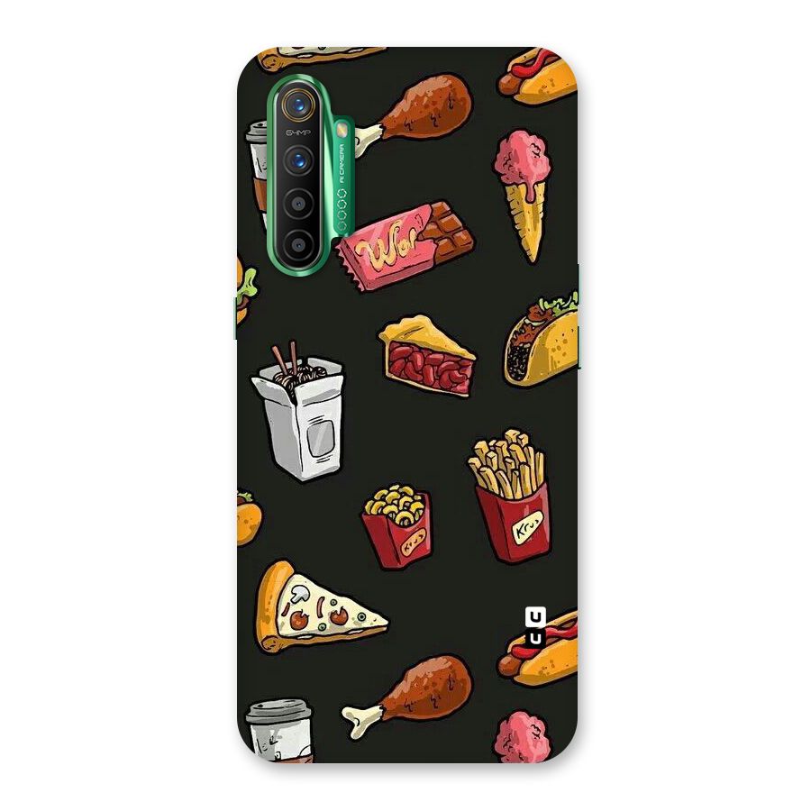 Foodie Pattern Back Case for Realme X2