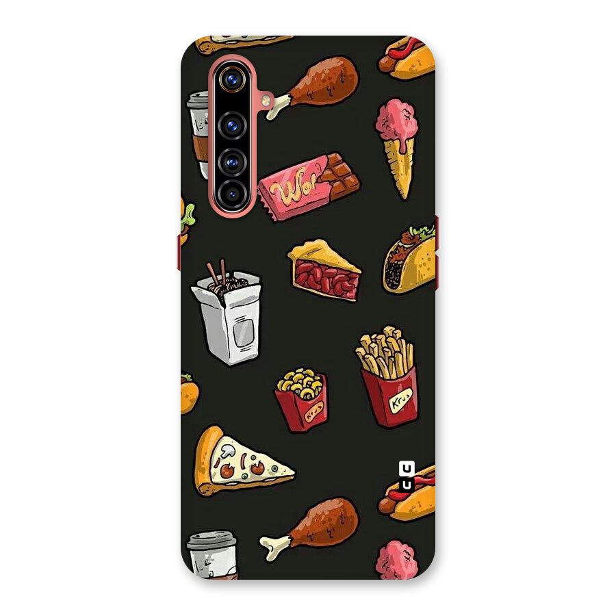 Foodie Pattern Back Case for Realme X50 Pro