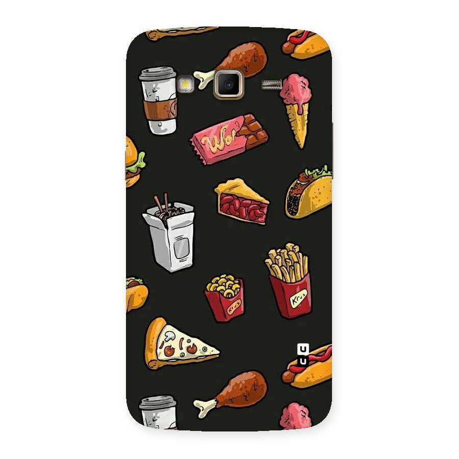 Foodie Pattern Back Case for Samsung Galaxy Grand 2