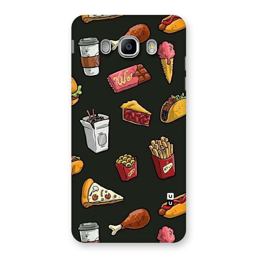 Foodie Pattern Back Case for Samsung Galaxy J5 2016