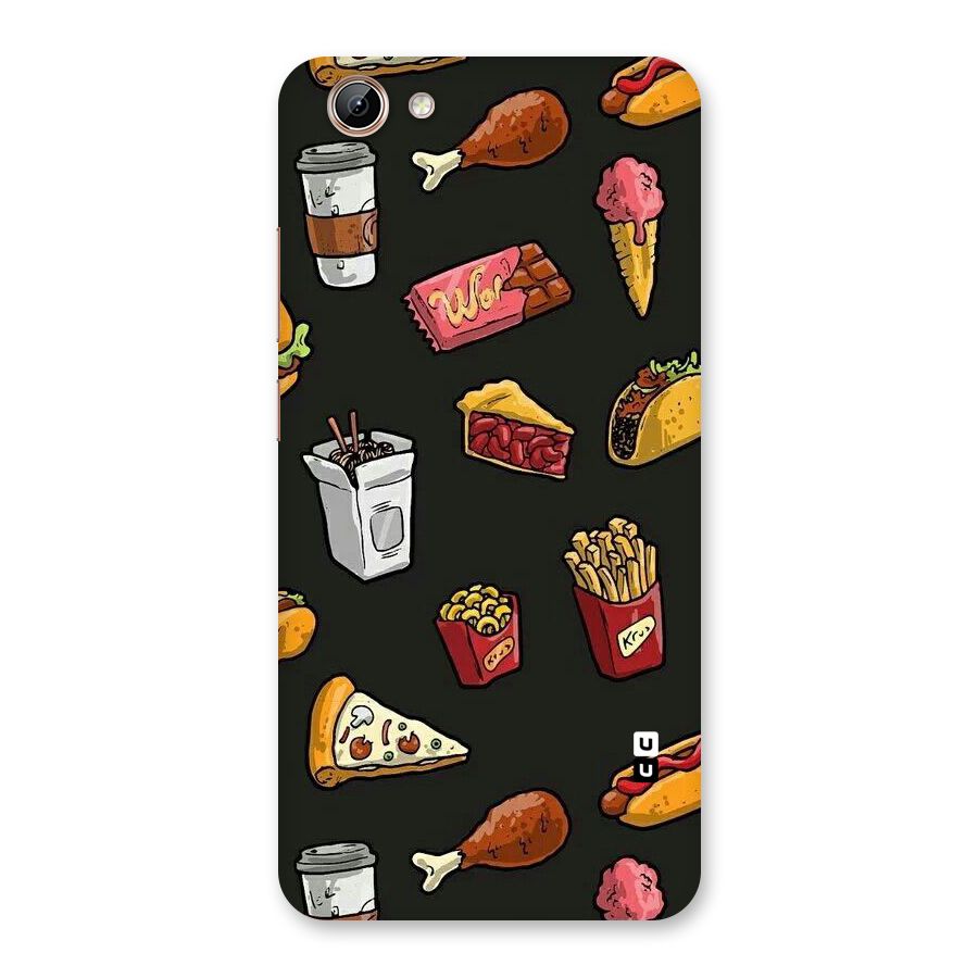 Foodie Pattern Back Case for Vivo Y71i