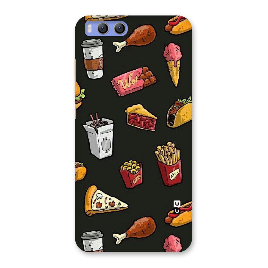 Foodie Pattern Back Case for Xiaomi Mi 6