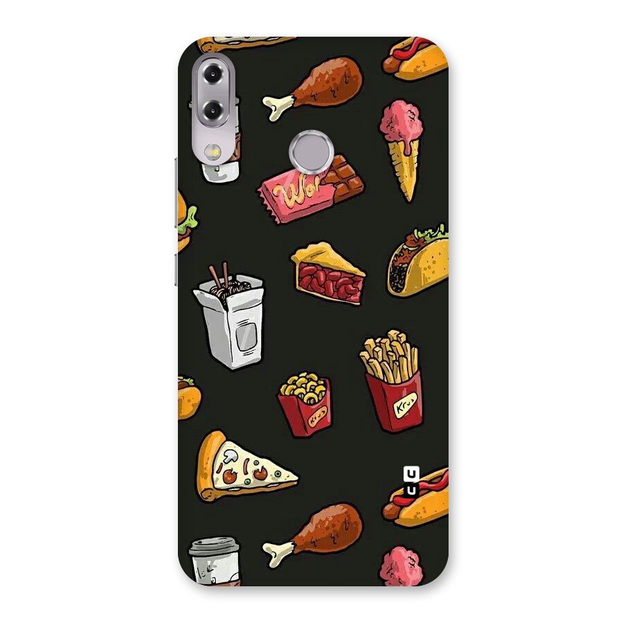 Foodie Pattern Back Case for Zenfone 5Z
