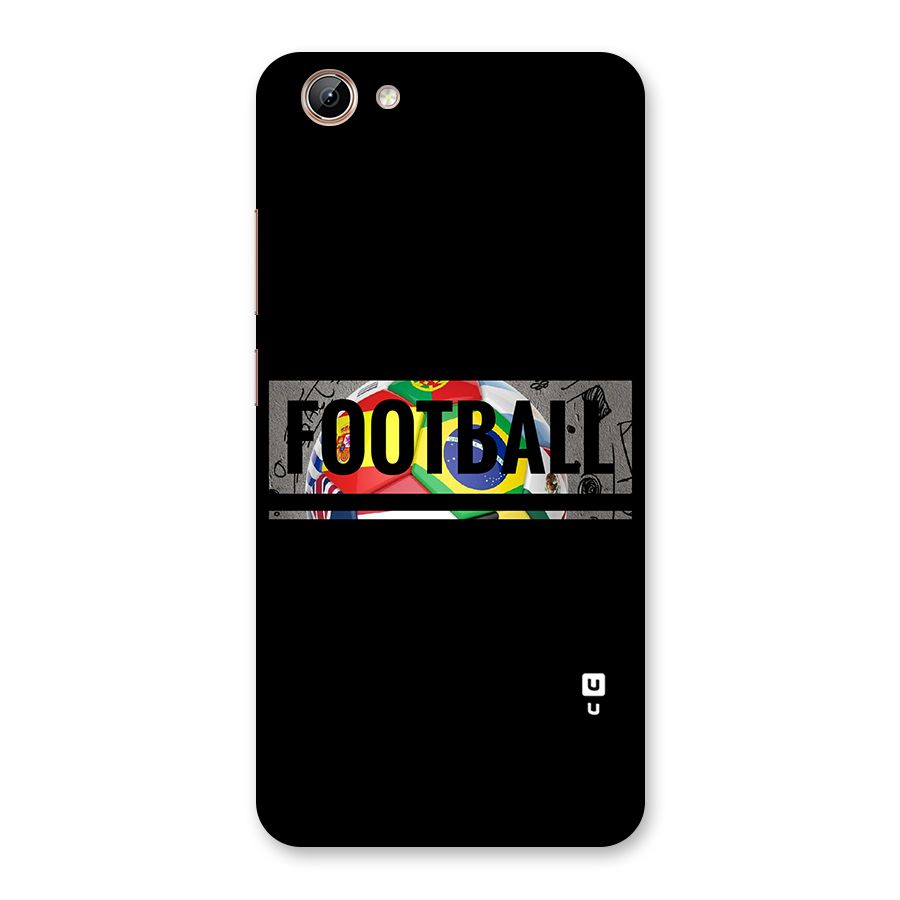 Football Typography Back Case for Vivo Y71i
