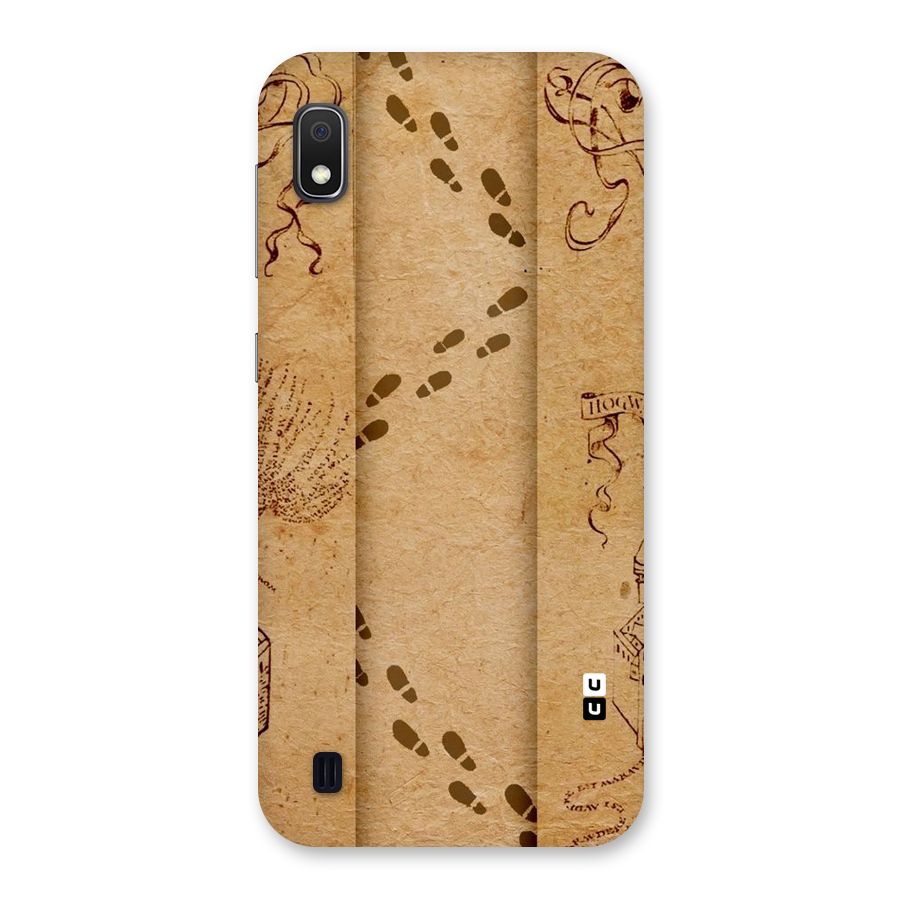 Footsteps Back Case for Galaxy A10
