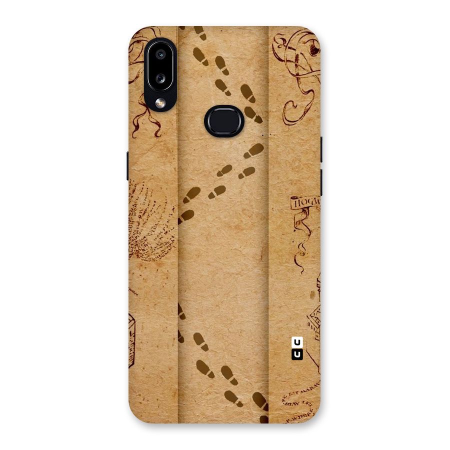 Footsteps Back Case for Galaxy A10s
