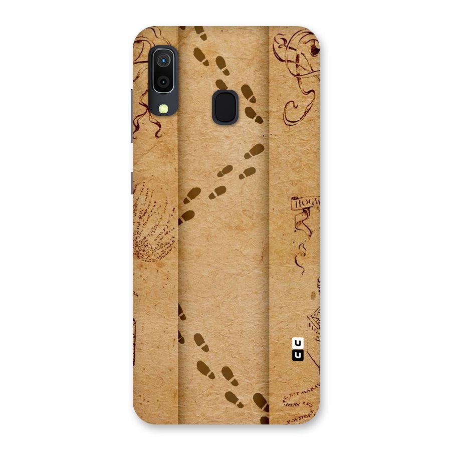 Footsteps Back Case for Galaxy A30
