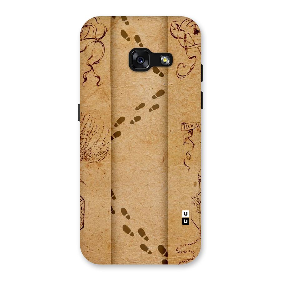 Footsteps Back Case for Galaxy A3 (2017)