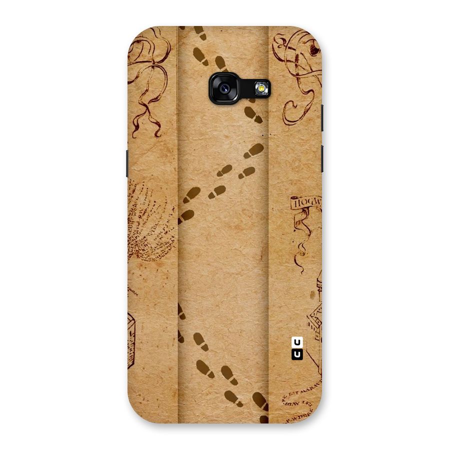 Footsteps Back Case for Galaxy A5 2017