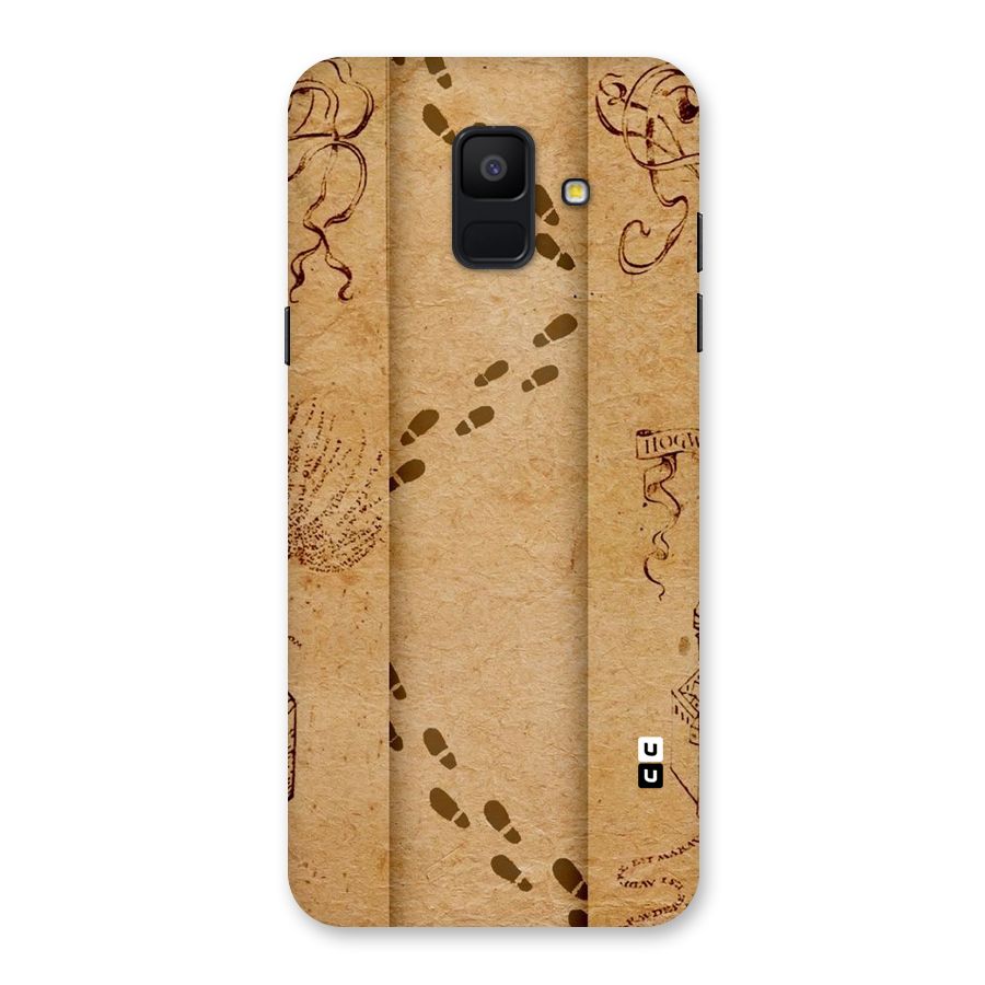 Footsteps Back Case for Galaxy A6 (2018)