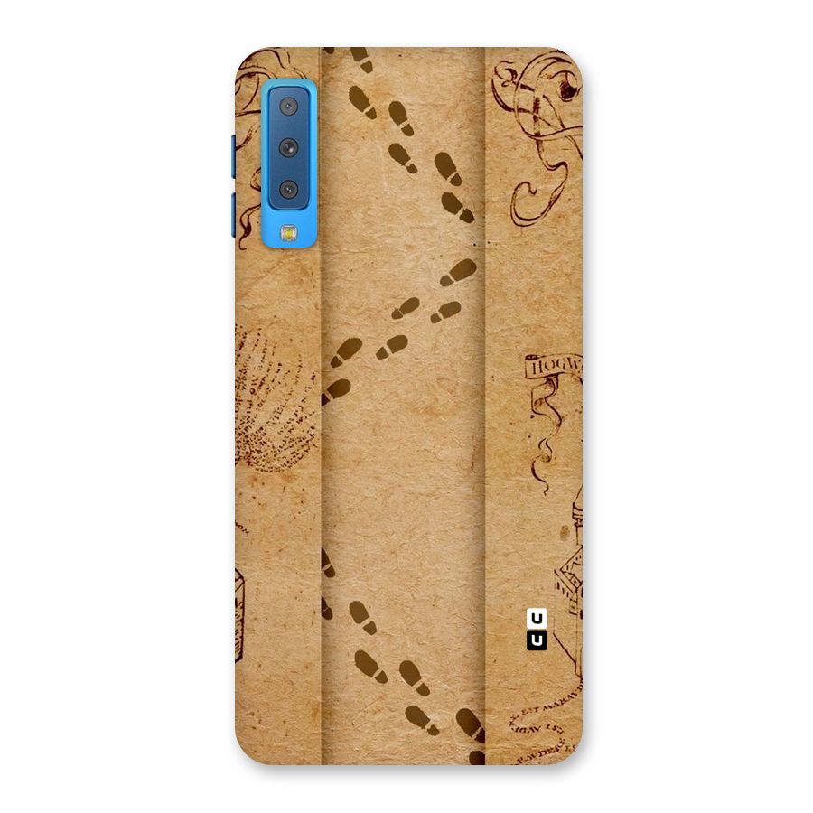 Footsteps Back Case for Galaxy A7 (2018)