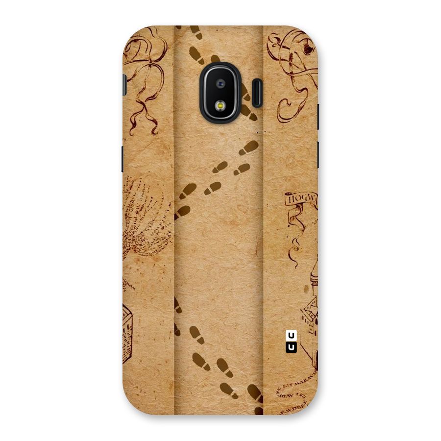 Footsteps Back Case for Galaxy J2 Pro 2018