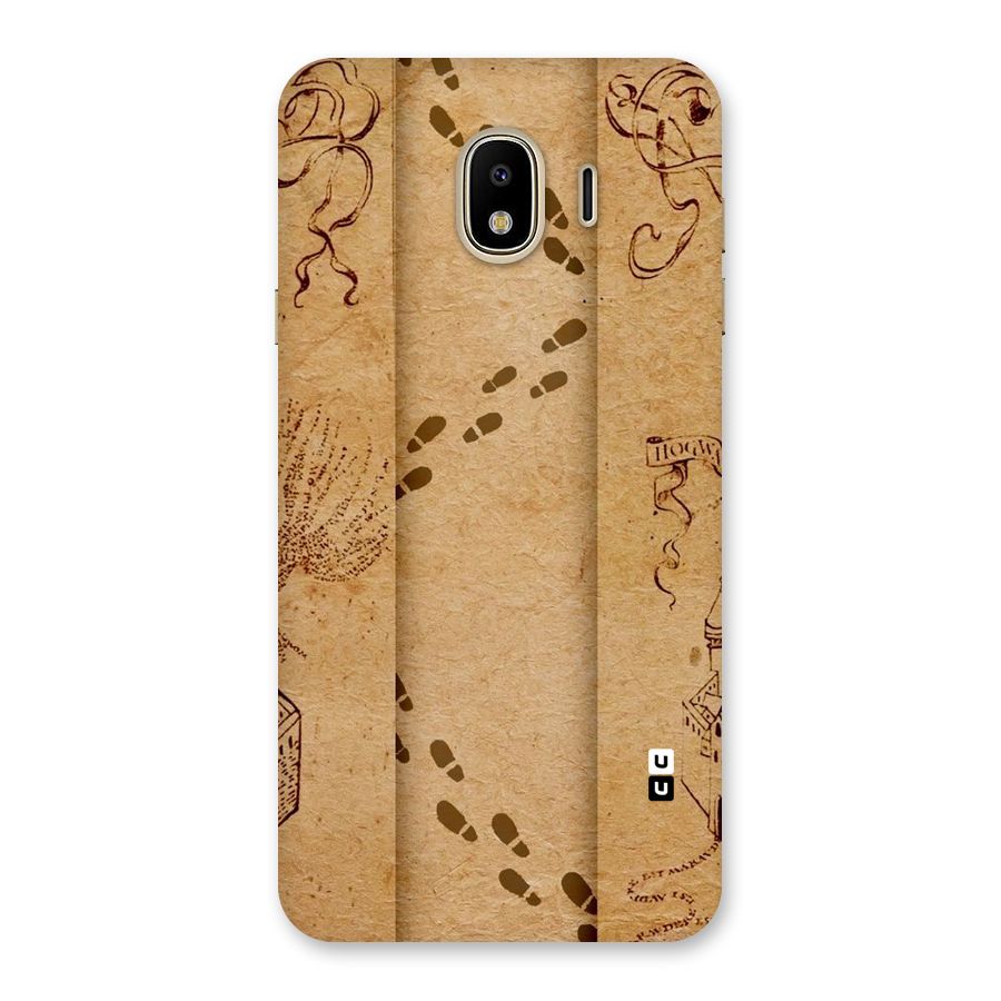 Footsteps Back Case for Galaxy J4