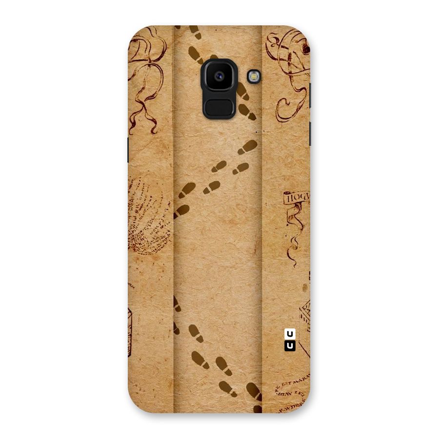 Footsteps Back Case for Galaxy J6