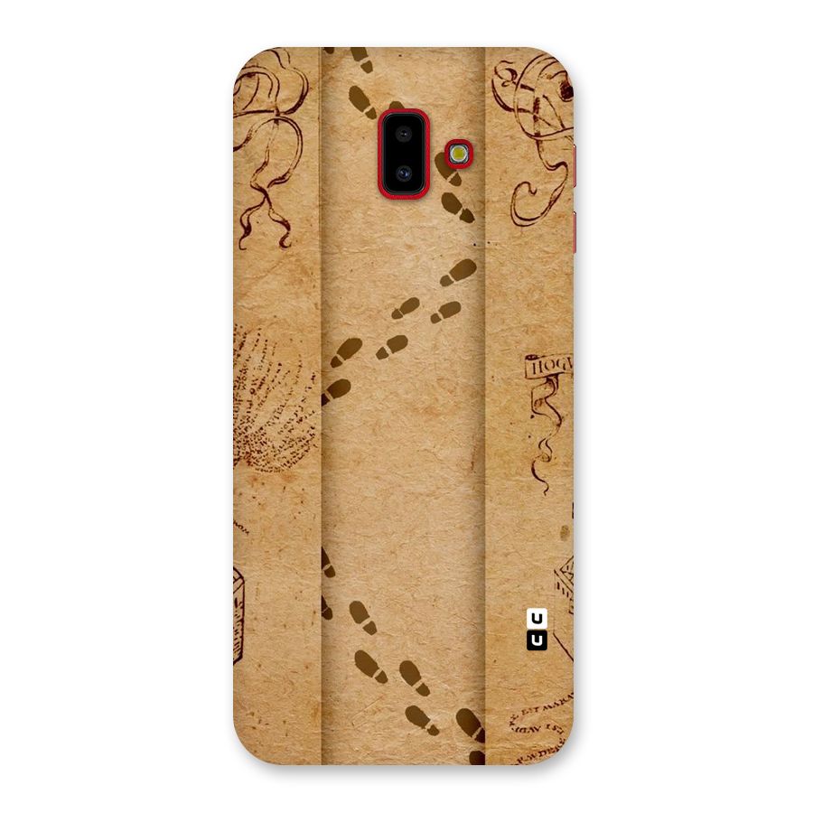 Footsteps Back Case for Galaxy J6 Plus