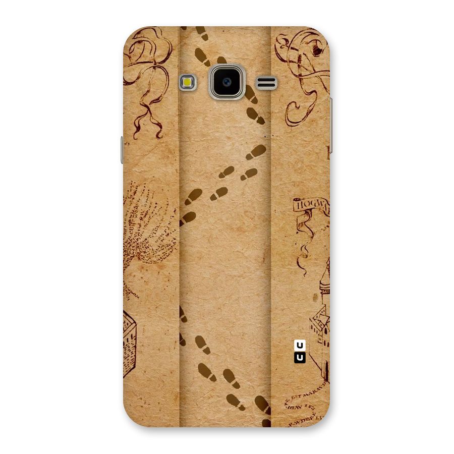 Footsteps Back Case for Galaxy J7 Nxt